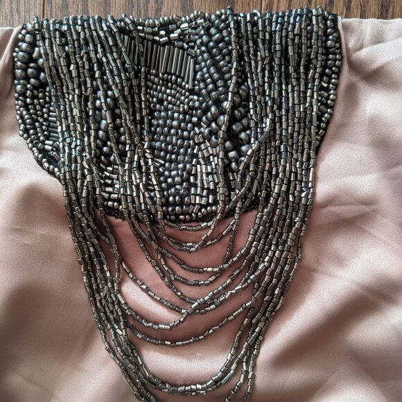 2B Bebe Silky jumpsuit with beading, size S - Picture 3 of 4